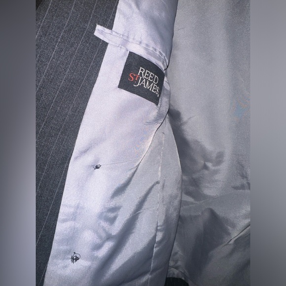 Reed St James Men’s Suit Button Jacket & Pant 36X30 - Picture 5 of 13
